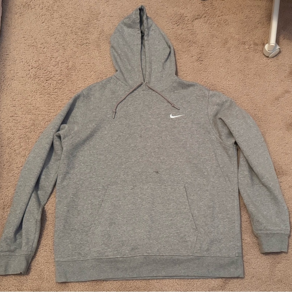 Men's Gray Nike Hoodie XL